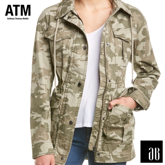 ATM Anthony Thomas Melillo Jackets & Blazers - Atm Anthony Thomas Melillo Camo Field Jacket
